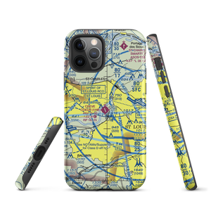 Creve Coeur Airport (1H0) VFR Sectional  Tough iPhone Case