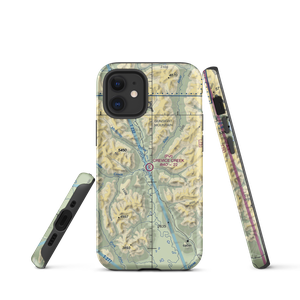 Crevice Creek Airport (1AK1) VFR Sectional  Tough iPhone Case