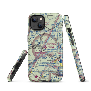 Crewe Municipal Airport (W81) VFR Sectional  Tough iPhone Case