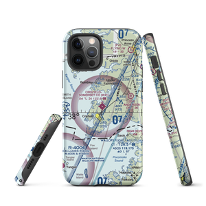 Crisfield Municipal Airport (W41) VFR Sectional  Tough iPhone Case