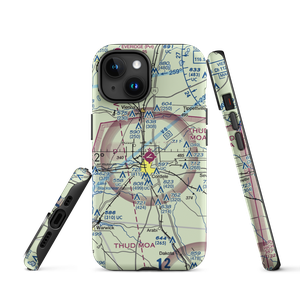 Crisp County Cordele Airport (CKF) VFR Sectional  Tough iPhone Case