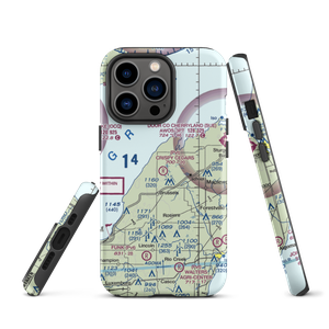 Crispy Cedars Airport (7WI8) VFR Sectional  Tough iPhone Case