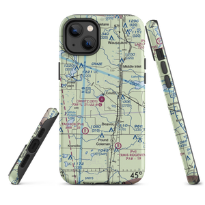Crivitz Municipal Airport (3D1) VFR Sectional  Tough iPhone Case