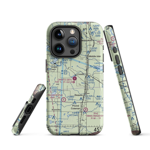 Crivitz Municipal Airport (3D1) VFR Sectional  Tough iPhone Case