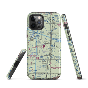 Crivitz Municipal Airport (3D1) VFR Sectional  Tough iPhone Case