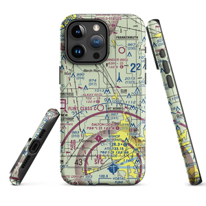 Crompton's Private Strip (MI05) VFR Sectional  Tough iPhone Case