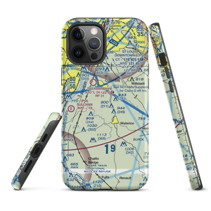 Crook Restricted Landing Area (IL18) VFR Sectional  Tough iPhone Case