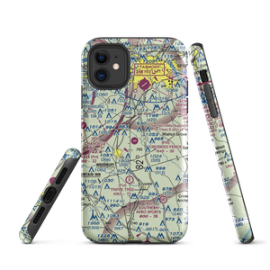 Crooked Fence Farm Airport (3SC4) VFR Sectional  Tough iPhone Case