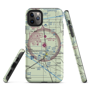 Crookston Municipal Kirkwood Field (CKN) VFR Sectional  Tough iPhone Case