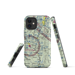 Crooksville Airport (I84) VFR Sectional  Tough iPhone Case