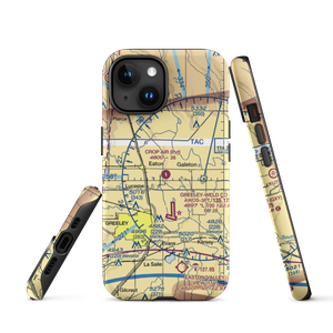 Crop Air Inc Airport (CO48) VFR Sectional  Tough iPhone Case
