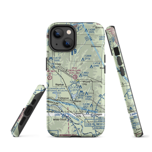 Crop Care Airport (4MO7) VFR Sectional  Tough iPhone Case