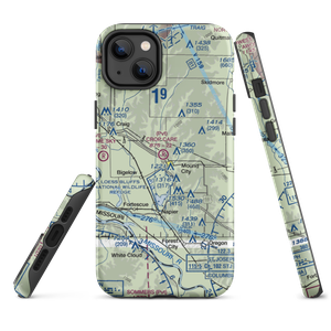 Crop Care Airport (4MO7) VFR Sectional  Tough iPhone Case