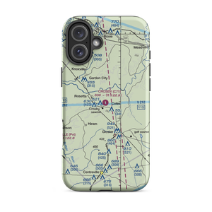 Crosby Municipal Airport (C71) VFR Sectional  Tough iPhone Case