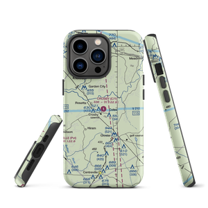 Crosby Municipal Airport (C71) VFR Sectional  Tough iPhone Case