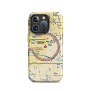 Crosbyton Municipal Airport (8F3) VFR Sectional  Tough iPhone Case