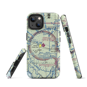 Cross City Airport (CTY) VFR Sectional  Tough iPhone Case