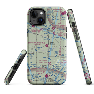 Cross Triangle Ranch Airport (2XS5) VFR Sectional  Tough iPhone Case