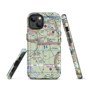 Cross Wind Acres Airport (TE47) VFR Sectional  Tough iPhone Case