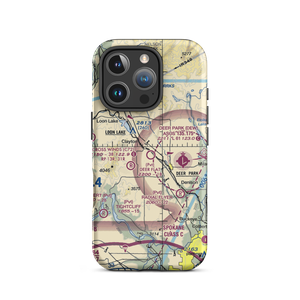 Cross Winds Airport (C72) VFR Sectional  Tough iPhone Case