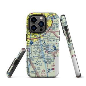 Cross-B Airport (24XA) VFR Sectional  Tough iPhone Case