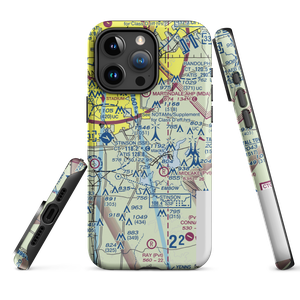 Cross-B Airport (24XA) VFR Sectional  Tough iPhone Case