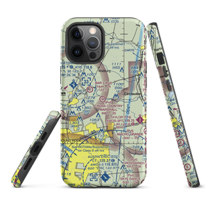 Cross-Country Estates Airport (07TS) VFR Sectional  Tough iPhone Case