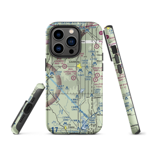 Crosswind Airfield (SN88) VFR Sectional  Tough iPhone Case