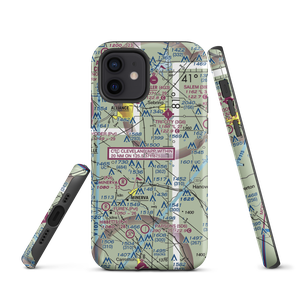 Crosswind Meadows Airport (39OH) VFR Sectional  Tough iPhone Case