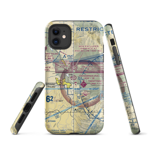 Crosswinds Airport (2CA3) VFR Sectional  Tough iPhone Case