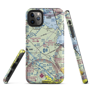 Crosswinds-Wilson Private Airport (SC37) VFR Sectional  Tough iPhone Case