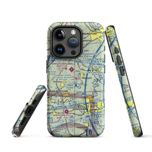 Crow Island Airport (Pvt) (8MA4) VFR Sectional  Tough iPhone Case