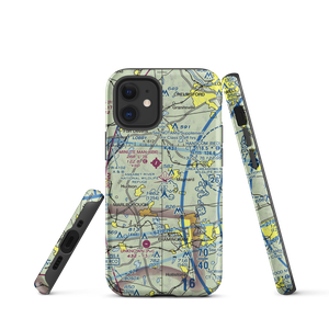 Crow Island Airport (Pvt) (8MA4) VFR Sectional  Tough iPhone Case