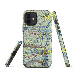 Crow Island Airport (Pvt) (8MA4) VFR Sectional  Tough iPhone Case