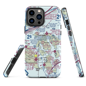 Crow Valley Airport (WA39) VFR Sectional  Tough iPhone Case