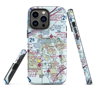 Crow Valley Airport (WA39) VFR Sectional  Tough iPhone Case