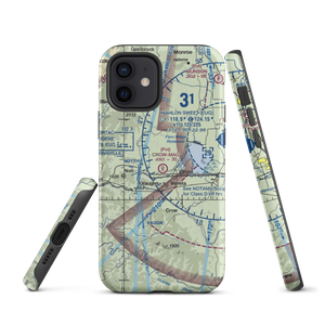 Crow-Mag Airport (33OR) VFR Sectional  Tough iPhone Case