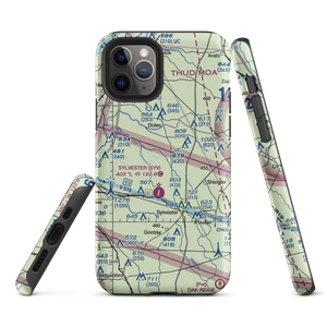 Crowe Airport (GA42) VFR Sectional  Tough iPhone Case