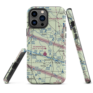 Crowe Airport (GA42) VFR Sectional  Tough iPhone Case