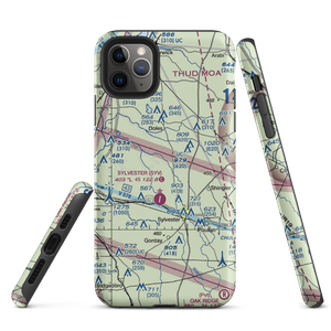 Crowe Airport (GA42) VFR Sectional  Tough iPhone Case