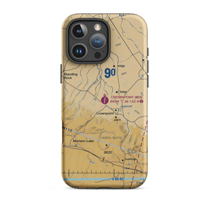 Crownpoint Airport (0E8) VFR Sectional  Tough iPhone Case