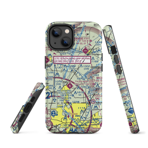 Crump Airport (MI22) VFR Sectional  Tough iPhone Case