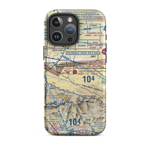 Crystal Airport (46CN) VFR Sectional  Tough iPhone Case