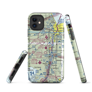 Crystal Airport (MI41) VFR Sectional  Tough iPhone Case