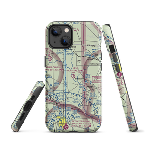 Crystal Lake Airpark (0GE1) VFR Sectional  Tough iPhone Case