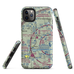 Crystal Lake Airport (5M5) VFR Sectional  Tough iPhone Case