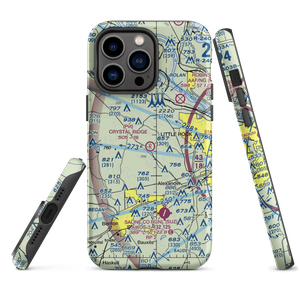 Crystal Ridge Airport (3AR6) VFR Sectional  Tough iPhone Case