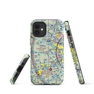 Crystal Ridge Airport (3AR6) VFR Sectional  Tough iPhone Case