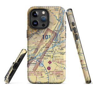 Crystal Springs Ranch Airport (UT54) VFR Sectional  Tough iPhone Case