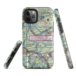 Cuatros Vientos Airport (PA25) VFR Sectional  Tough iPhone Case